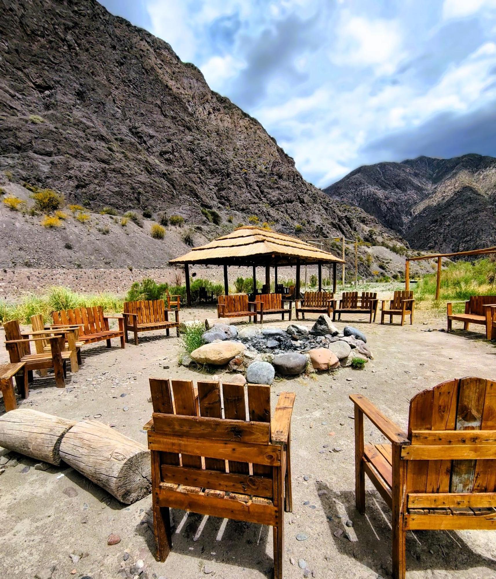 Mendoza Sol Y Nieve Villa Potrerillos Exteriör bild